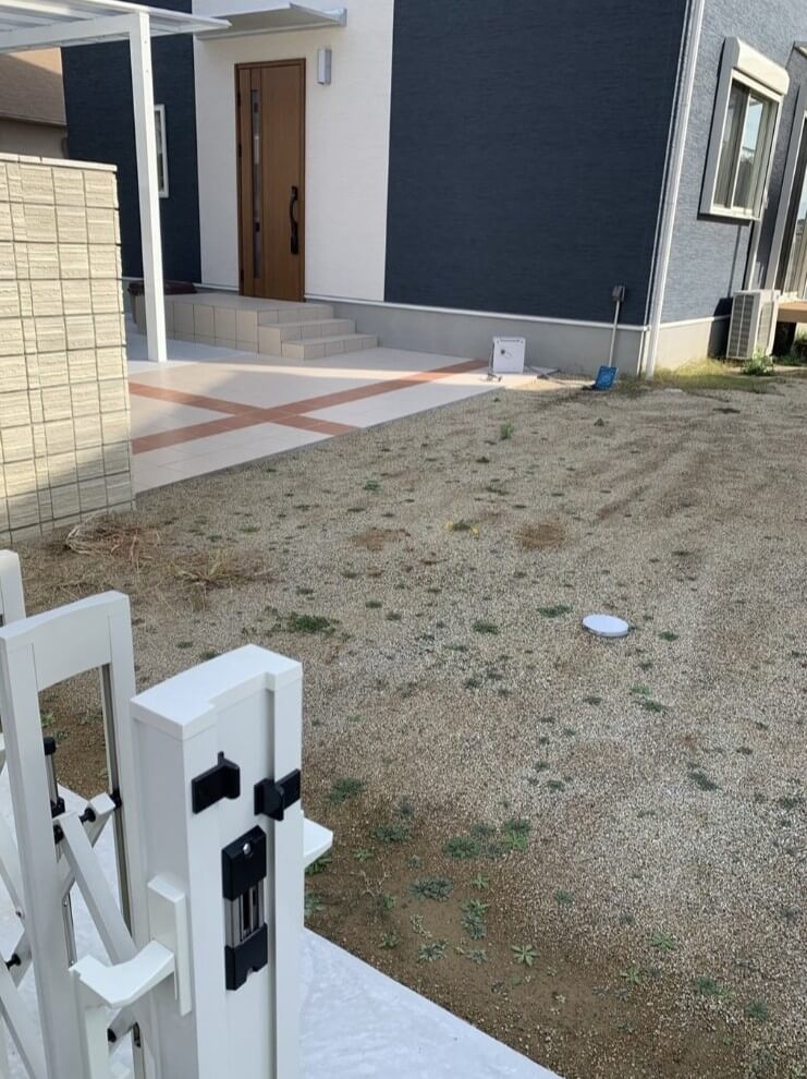 コンクリート打設予定地