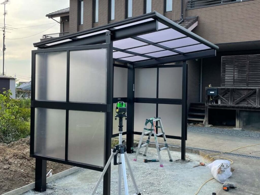 サイクルポート設置