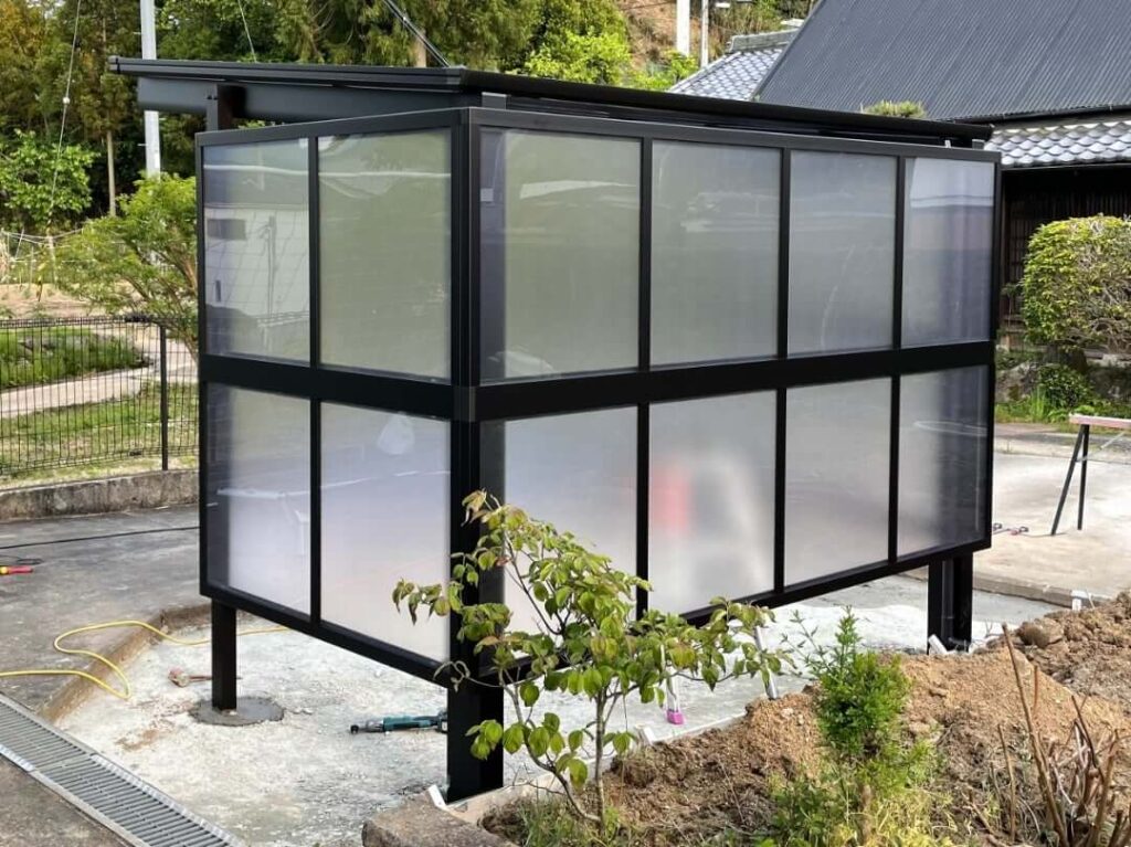 サイクルポート設置