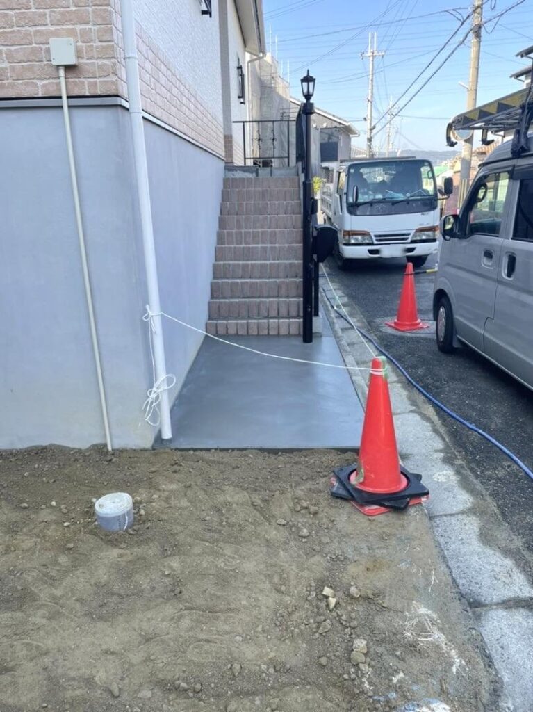 玄関の階段