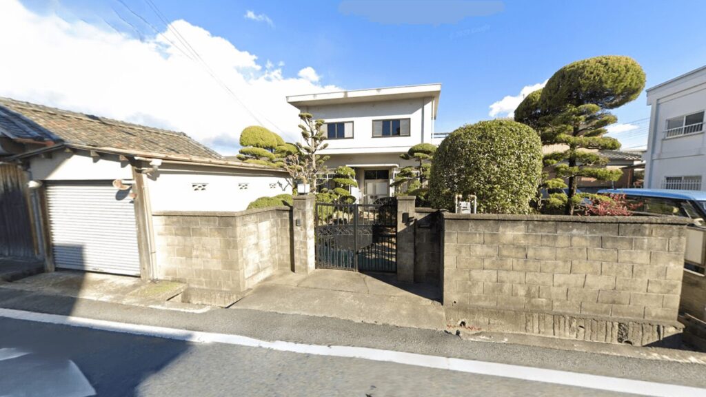 外構のリフォームをする前の写真