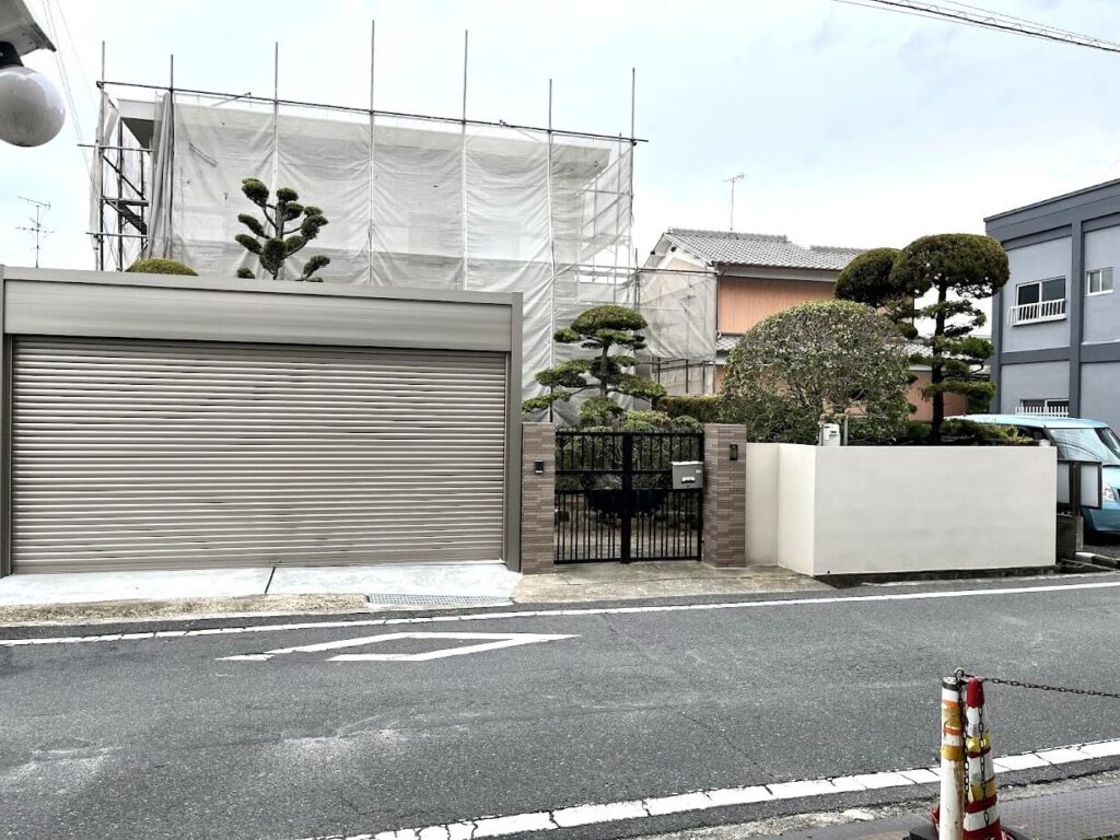 外構リフォーム完了の写真
