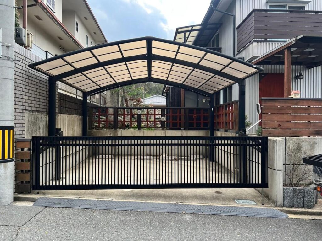 柱から新たに立て直したアップゲート